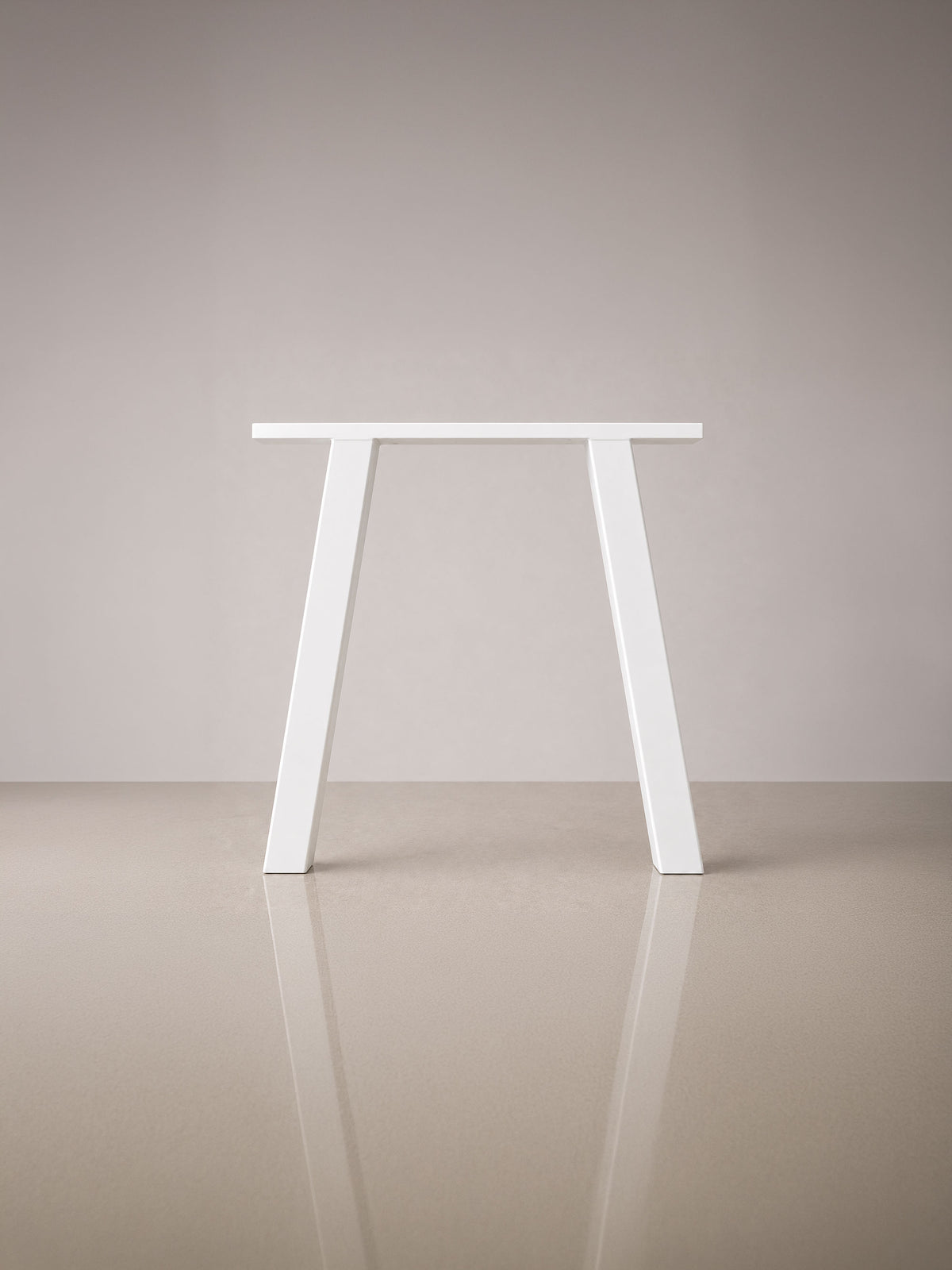 A-formede bordben, 71 cm – Milky White