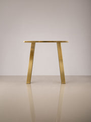 A-formede bordben, 71 cm – Messing