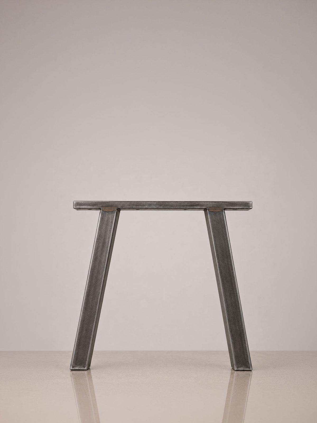 A-formede bordben, 45 cm – Raw Metal