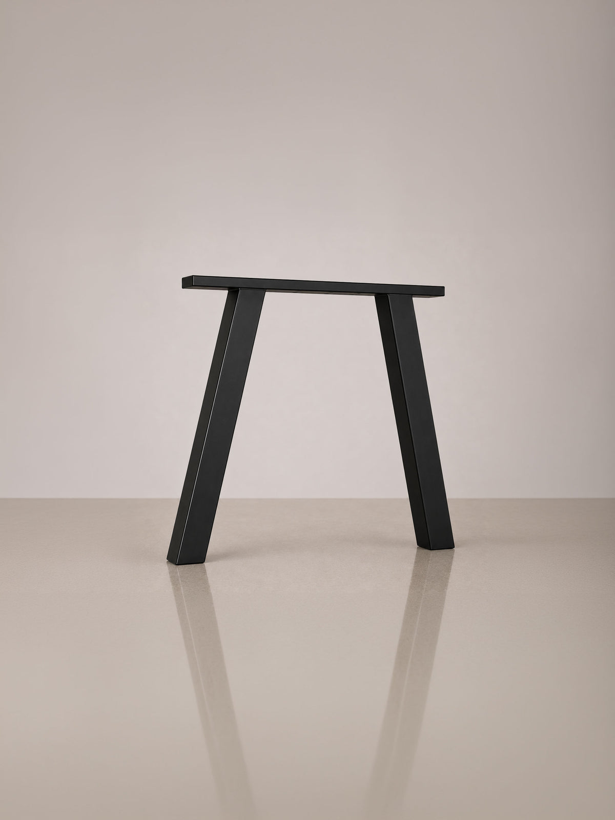 A-formede bordben, 71 cm – Late Night Black