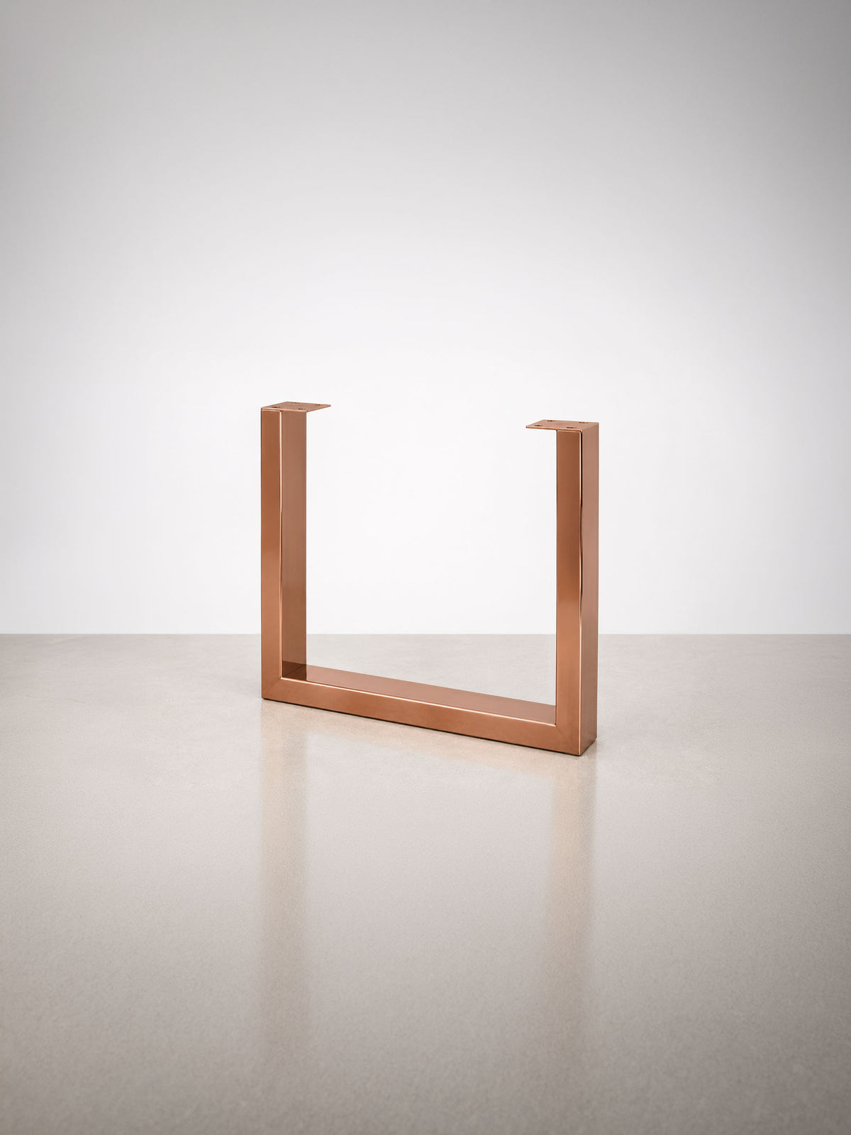 U-formede Fat bordben, 71 cm – Copper