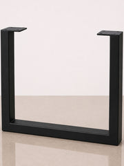 U-formede Wide bordben, 45 cm – Late Night Black