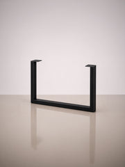 U-formede Wide bordben, 71 cm – Late Night Black