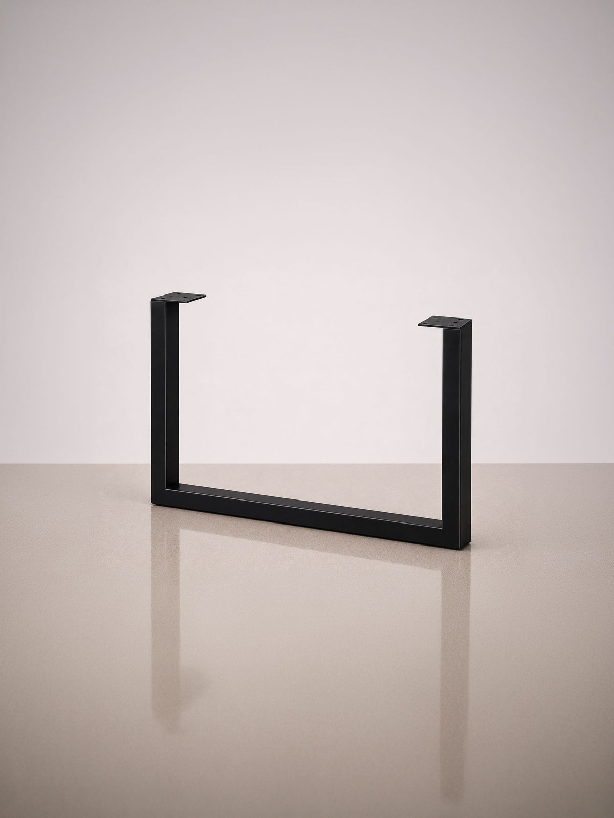 U-formede Wide bordben, 71 cm – Late Night Black