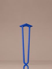 Hairpin bordben, 2 stænger, 51 cm - Royal Blue