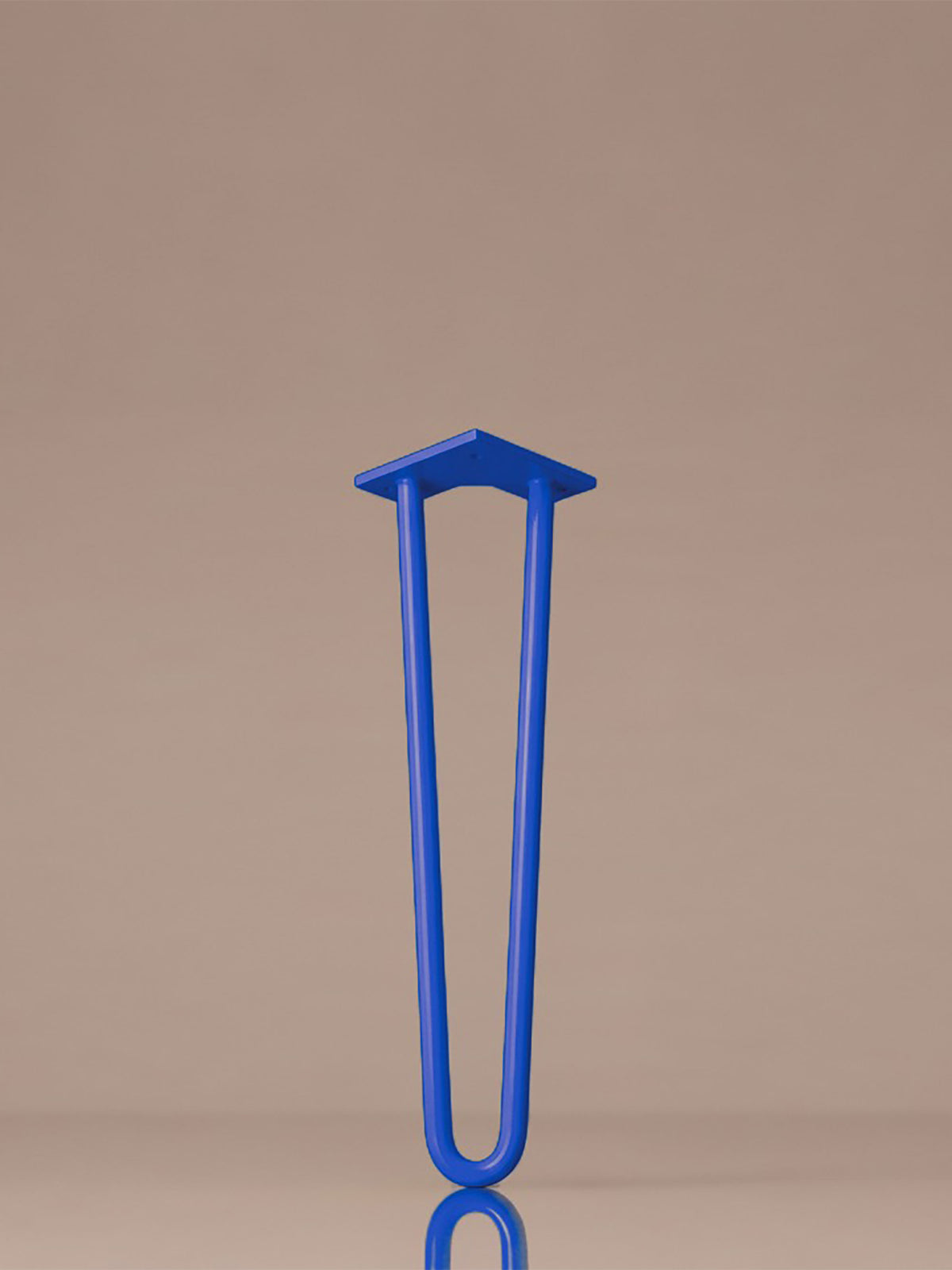 Hairpin bordben, 2 stænger, 51 cm - Royal Blue