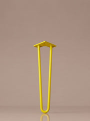 Hairpin bordben, 2 stænger, 51 cm - Optimistic Yellow
