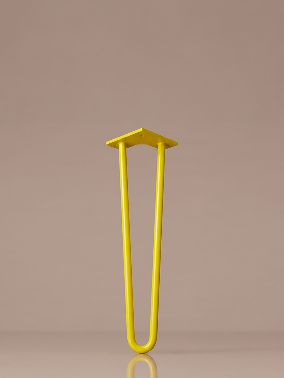 Hairpin bordben, 2 stænger, 51 cm - Optimistic Yellow