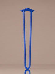 Hairpin bordben, 2 stænger, 71 cm – Royal Blue