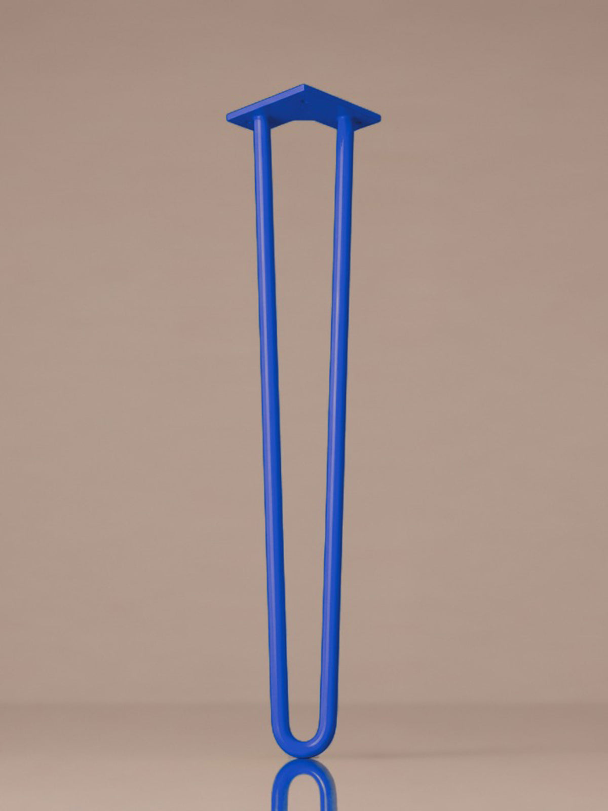Hairpin bordben, 2 stænger, 71 cm – Royal Blue