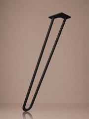 Hairpin bordben, 2 stænger, 71 cm, skrå – Late Night Black