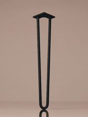 Hairpin bordben, 2 stænger, 71 cm - Late Night Black