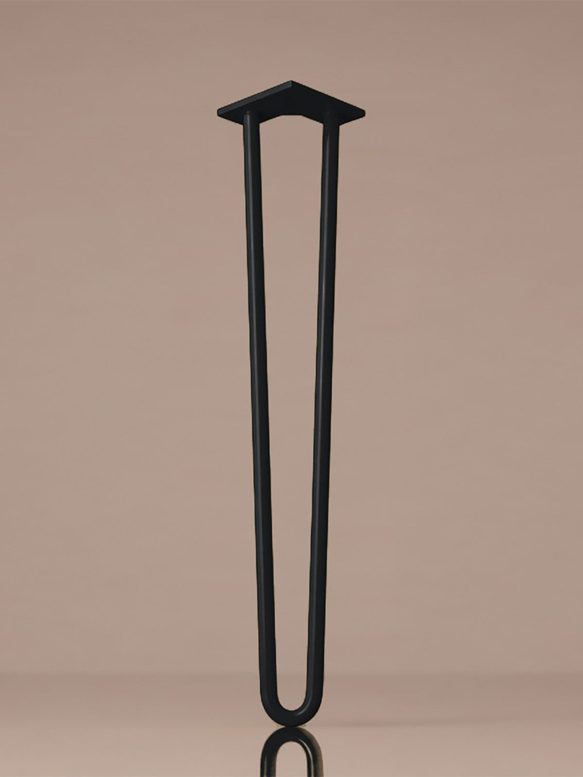 Hairpin bordben, 2 stænger, 71 cm - Late Night Black