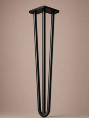 Hairpin bordben, 3 stænger, 71 cm - Late Night Black