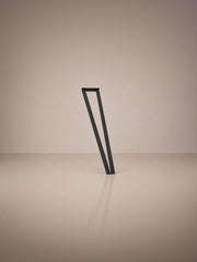 V-formede Hairpin bordben, 71 cm – Late Night Black